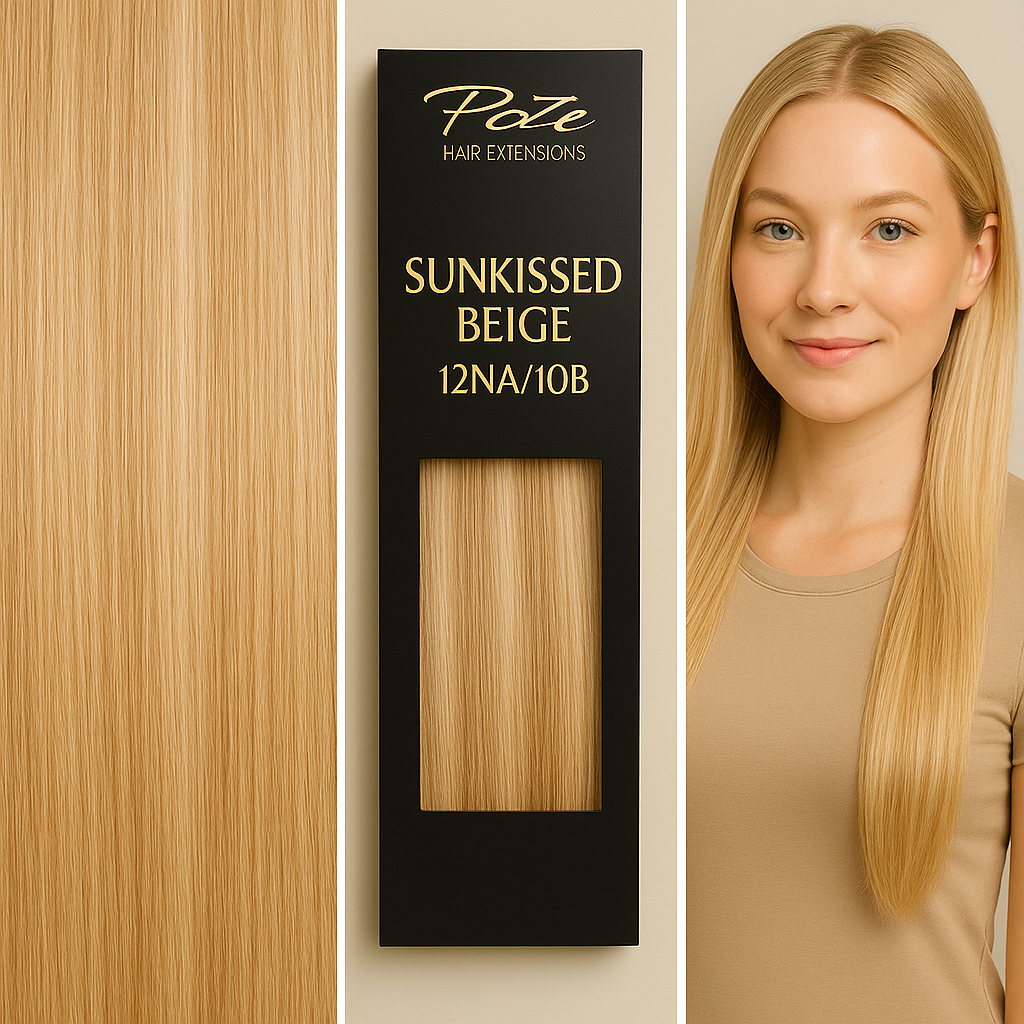 Teippi On Hiustenpidennys Premium - 10B/12NA Auringonpusertama Beige