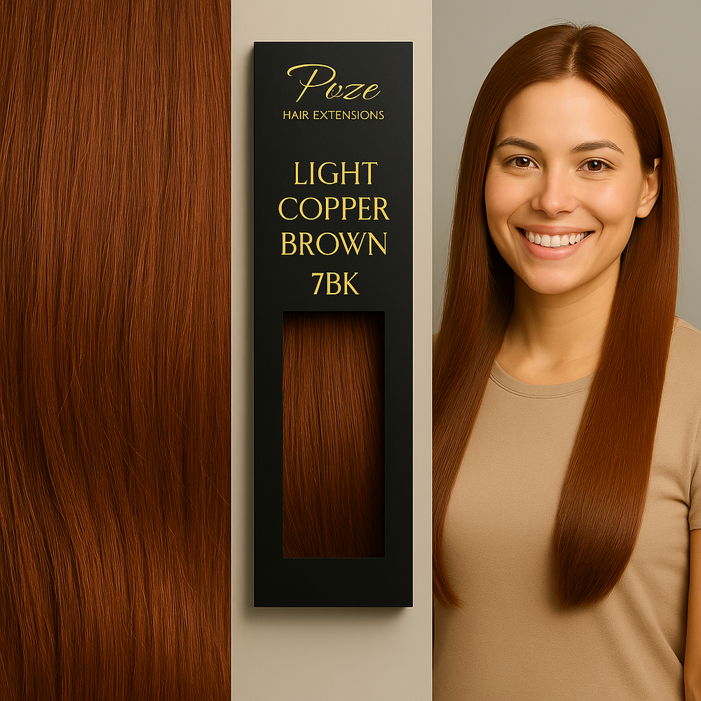 Keratin / Nail Hair Standard - 7BK Vaalea Kupariruskea
